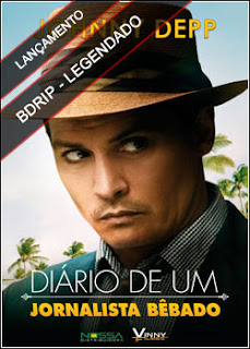 Capa O Diário de Um Jornalista Bêbado Filme O Diário de Um Jornalista Bêbado