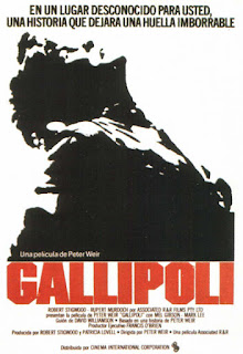 Gallipoli - 1981 - Peter Weir - 1ª Guerra Mundial Película que recrea la batalla de la península de Gallipoli o de los Dardanelos, en Turquía