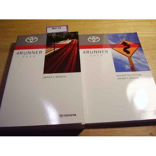 2003 Toyota 4runner 4 Runner Owners Manual Toyota