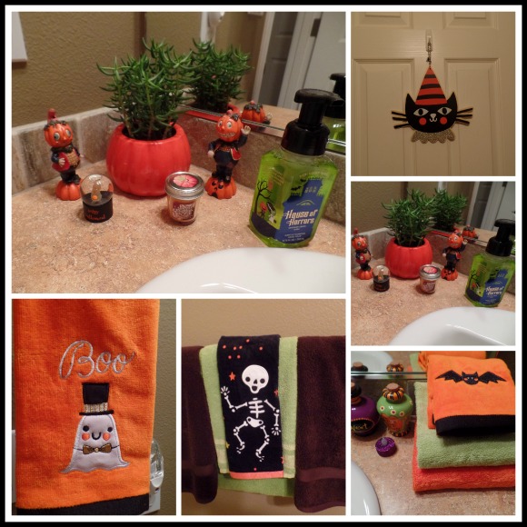 my living room is largely decorated with my growing yankee candle boney bunch collection some of the decor like the train is in the same space as years - Halloween Bath Towels my living room is largely decorated with my growing yankee candle boney bunch collection some of the decor like the train is in the same space as years - Halloween Bath Towels
