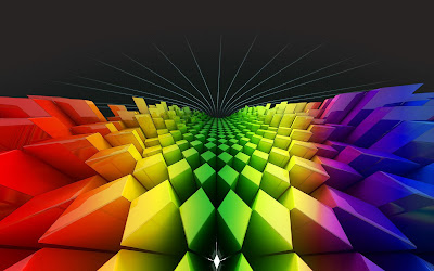 All New Wallpaper Geometry Rainbow Colours Wallpapers