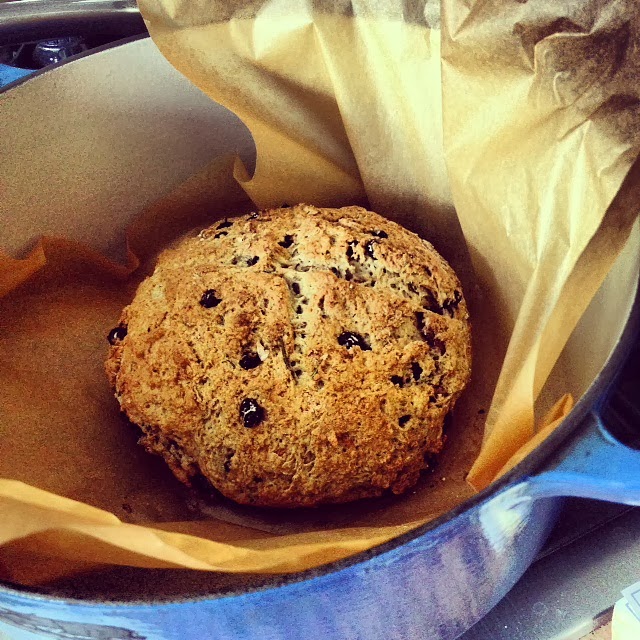 Rustic Rosemary Bread w/ Almonds & Raisins
