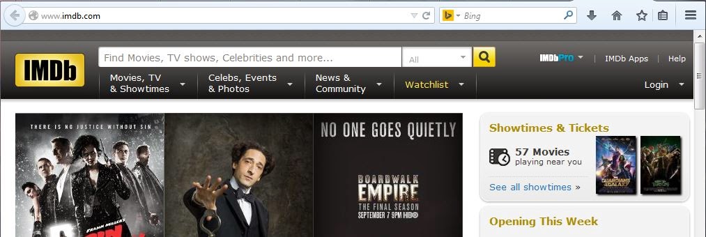 A sample screenshot from IMDB.com Rest in Peace, Mr. Williams (Robin)