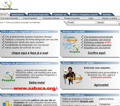 Como colocar enquetes em blogs e sites como colocar enquetes em blogs e sites