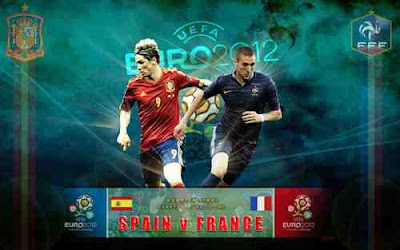 Spanyol vs Prancis Perempat Final Euro 2012