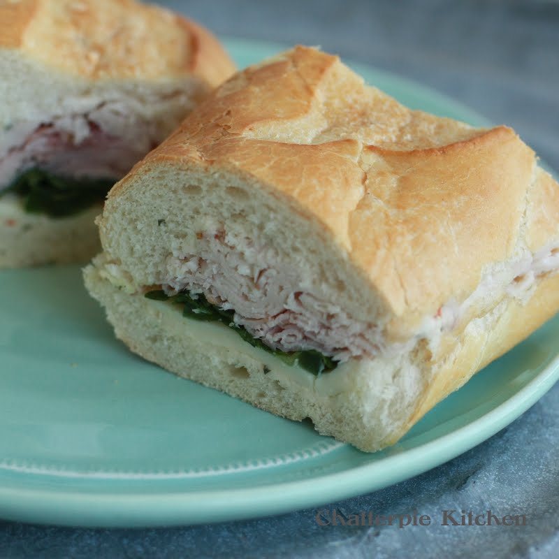 Turkey, Ham and Havarti Pressed Sandwich