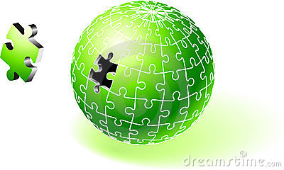 El puzzle verde