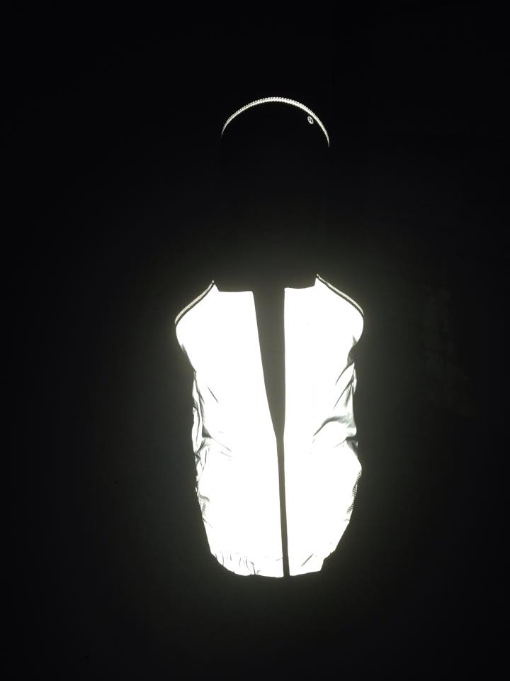 lululemon reflective fly away tamer bright bomber jacket