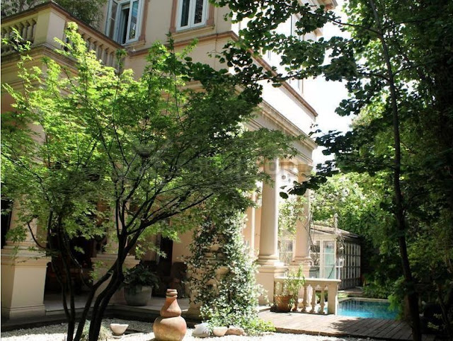 jardines de la mansión de natalia oreiro
