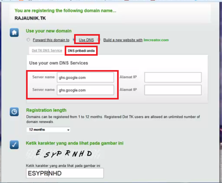 Cara Daftar Domain Gratis Dot Tk Cara Daftar Domain Gratis Dot Tk