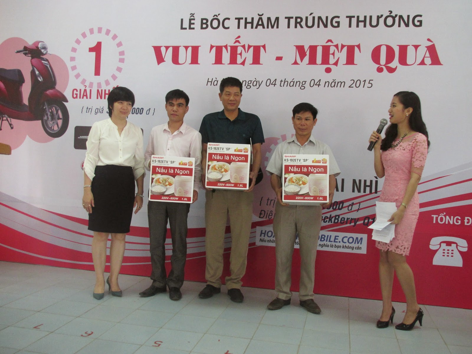 trao giải thưởng CTKM trao giải thưởng CTKM