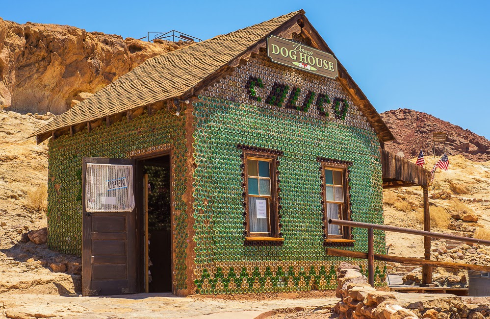 Western Bottle News Bottle Houses