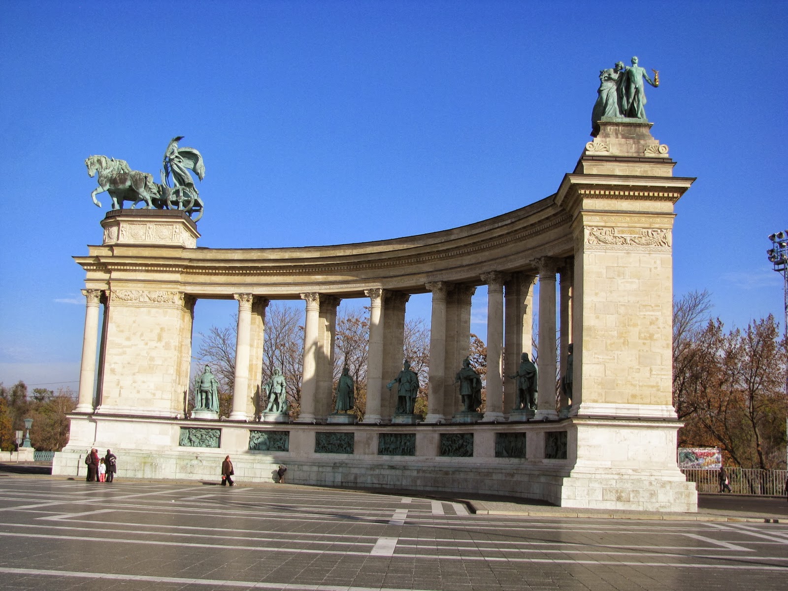 Critical Thinking: Adventure Journal-Heroes Square, Budapest, Hungary