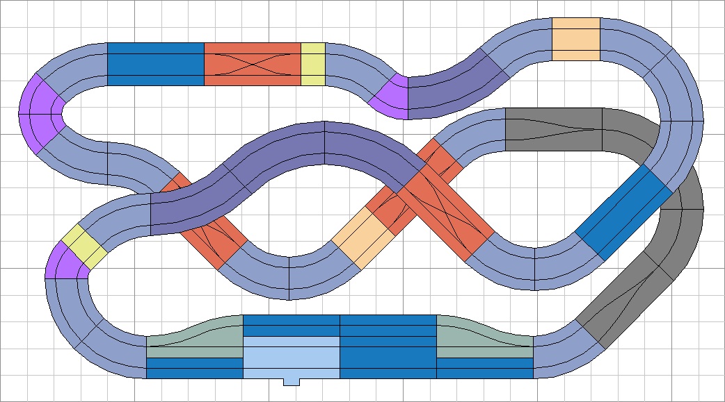 Circuito slot 3x2