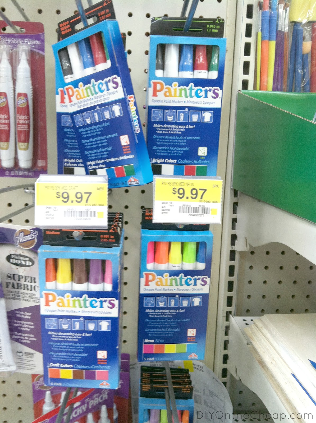 DIY Painted Vase Using Elmer's Painters Paint Markers Erin Spain