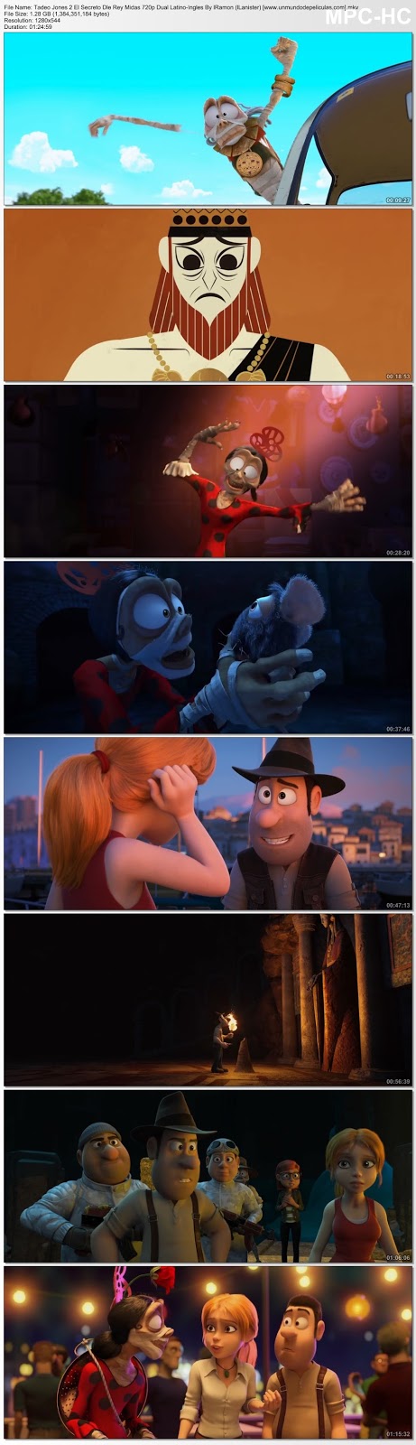 Capturas de la película.