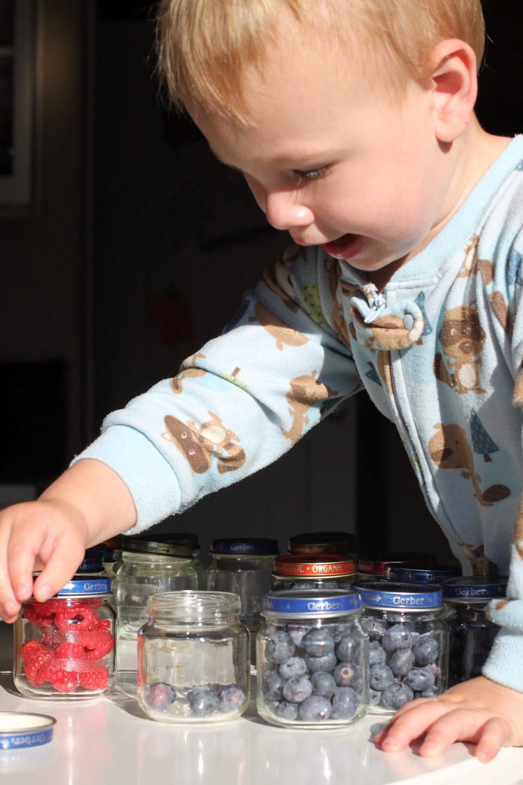 a little jordan family blog Freezing Berries in Baby Food Jars