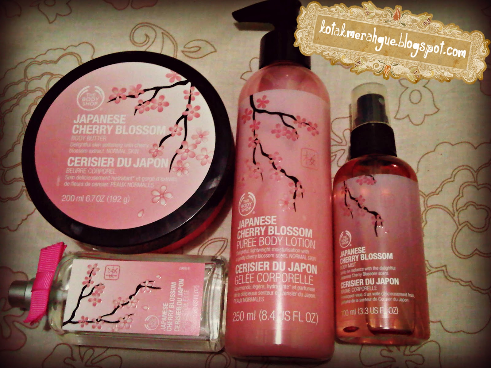 Dotta Review The Body Shop Japanese Cherry Blossom