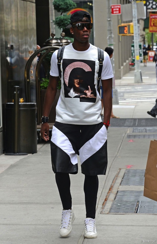Football Player's Style: Pogba Fashionable
