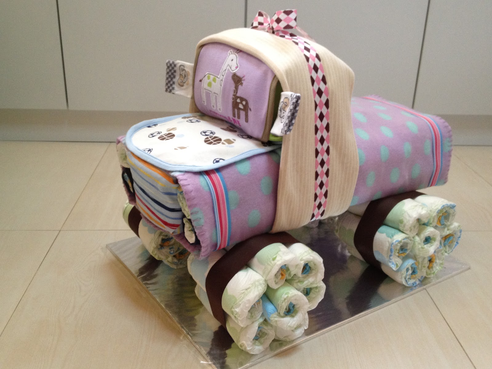 Truck Diaper Cake Pictures to Pin on Pinterest PinsDaddy