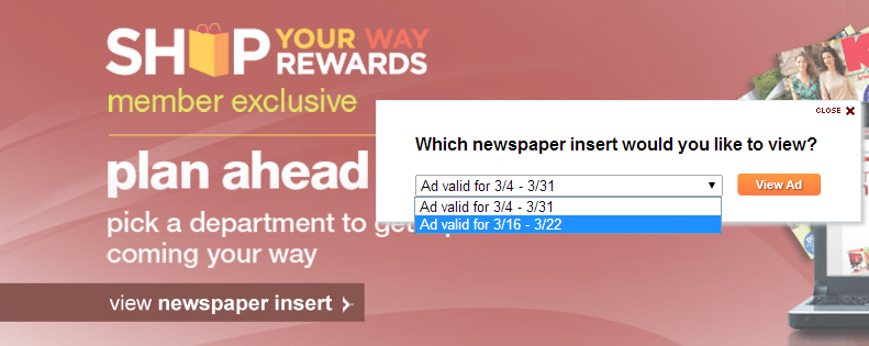 Moms view coupons