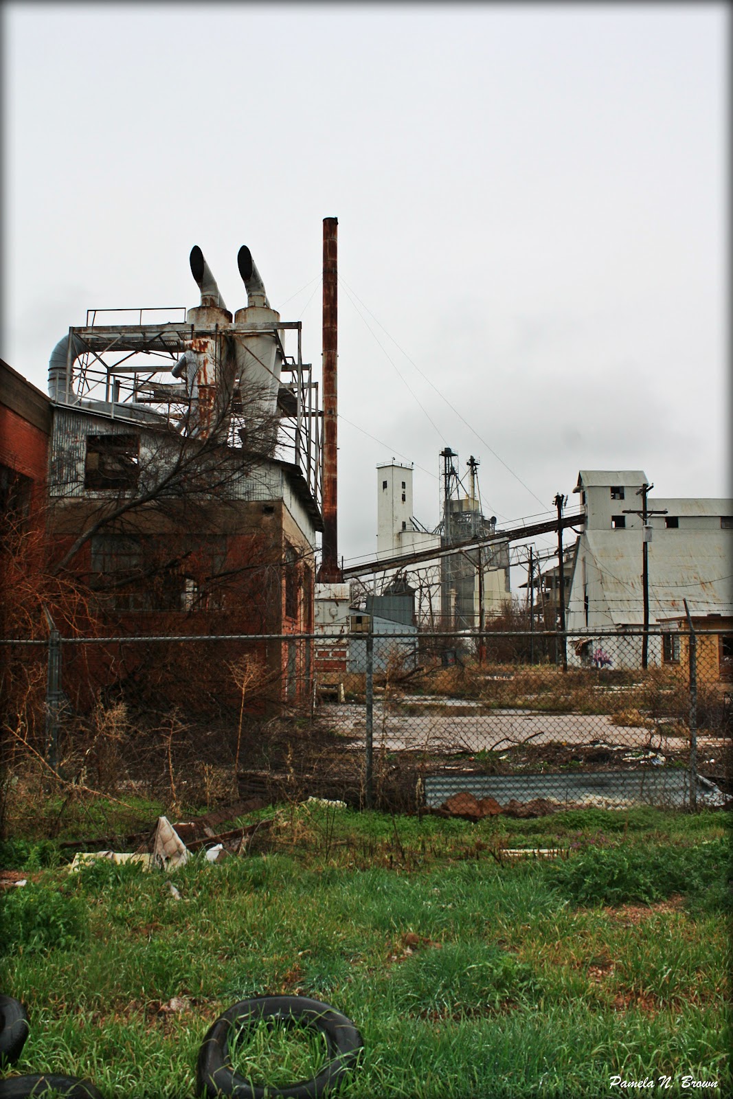 Old Cotton Gin and Railroad Pammy's World