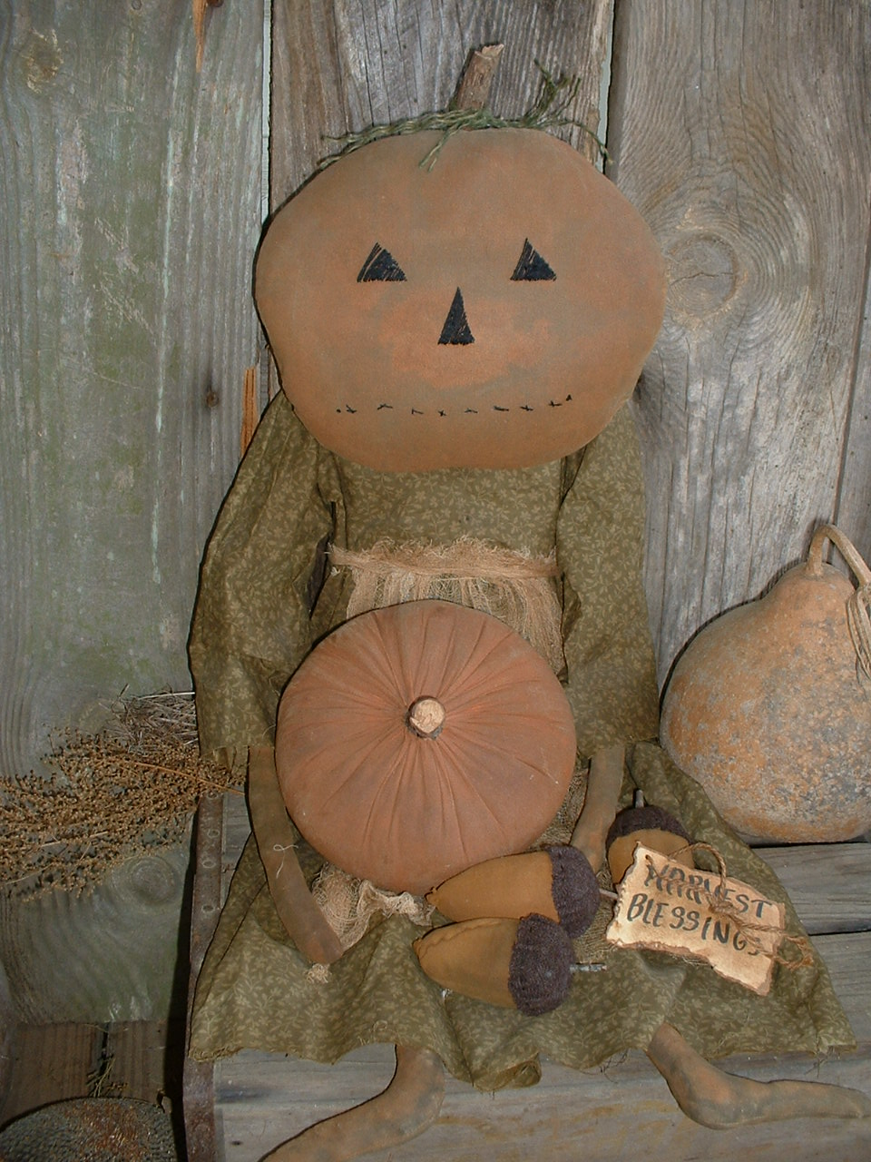 Daughternature Primitive Folk Art Primitive Decor Spring Cleaning SALE!!