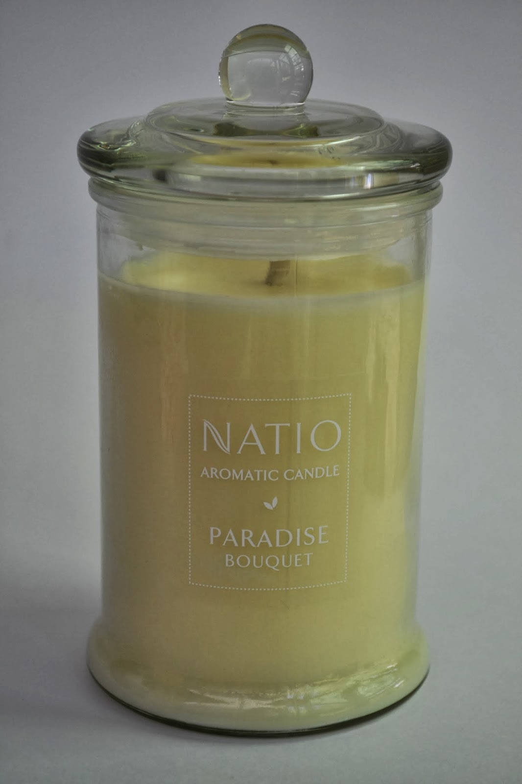 Bottled Beauty Natio Limited Edition Aromatic Candle in "Paradise Bouquet"
