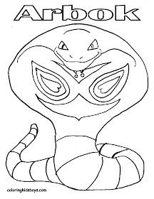 coloriage pokemon arbok