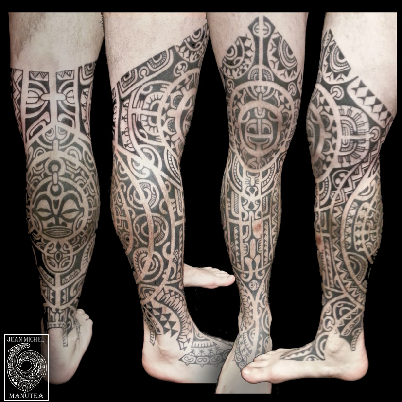 tatouage polynesien polynesian tattoo Tahiti