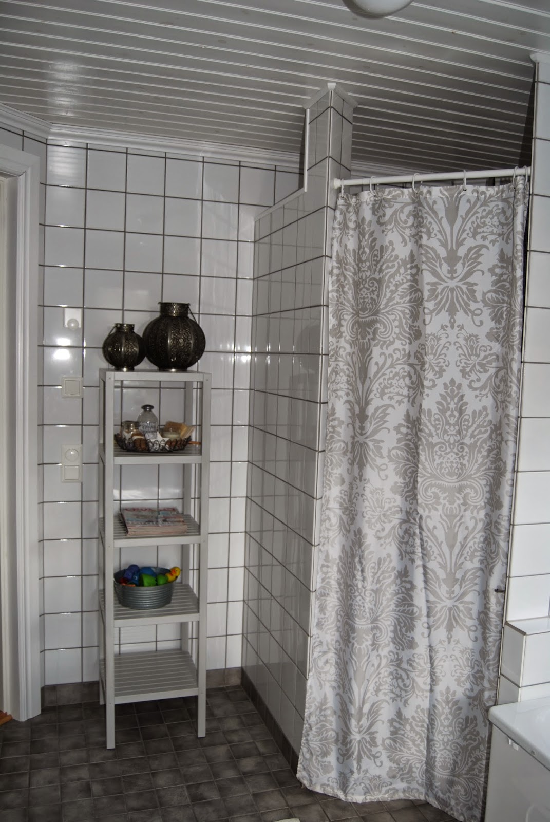 Livet på myra: lite badrum!