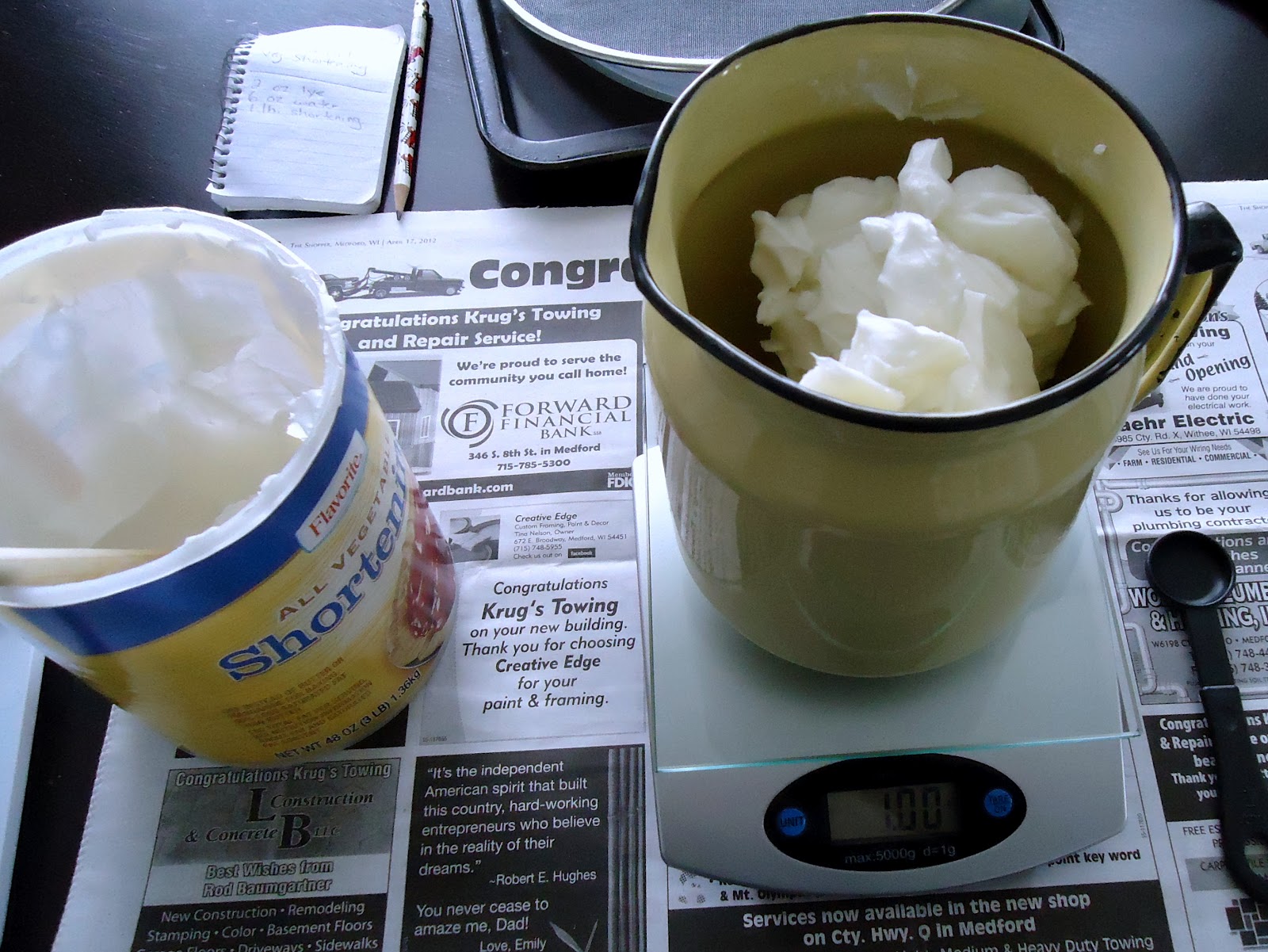 How to Make Soap for Beginners, Part Two Simple Shortening Soap