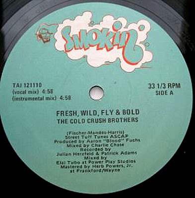 Cold Crush Brothers ‎– Fresh, Wild, Fly & Bold (1985, VLS, 320)