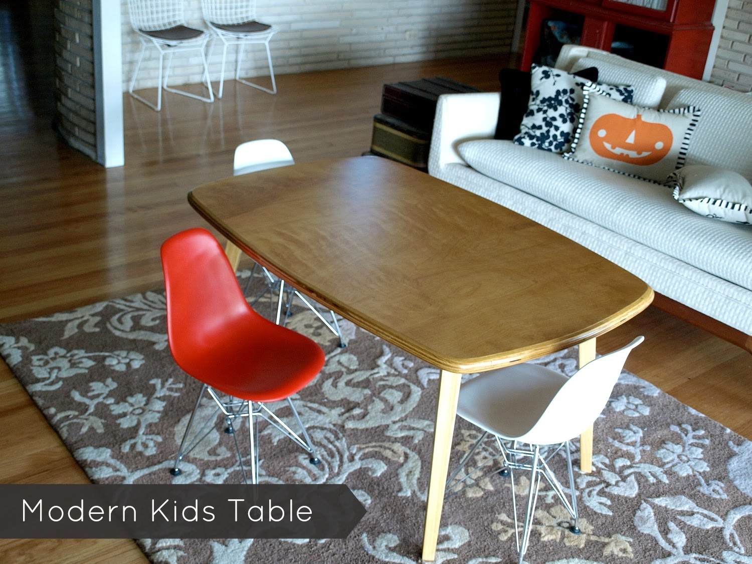 This Little Miggy Stayed Home Modern Kids Table - Tuesday October this little miggy stayed home modern kids table - tuesday october
