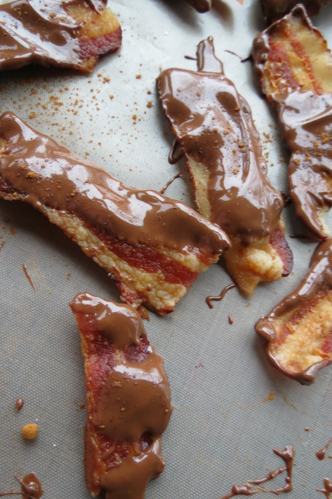 chica chocolatina Mexican Chocolate Waffles & Mexican Chocolate Bacon