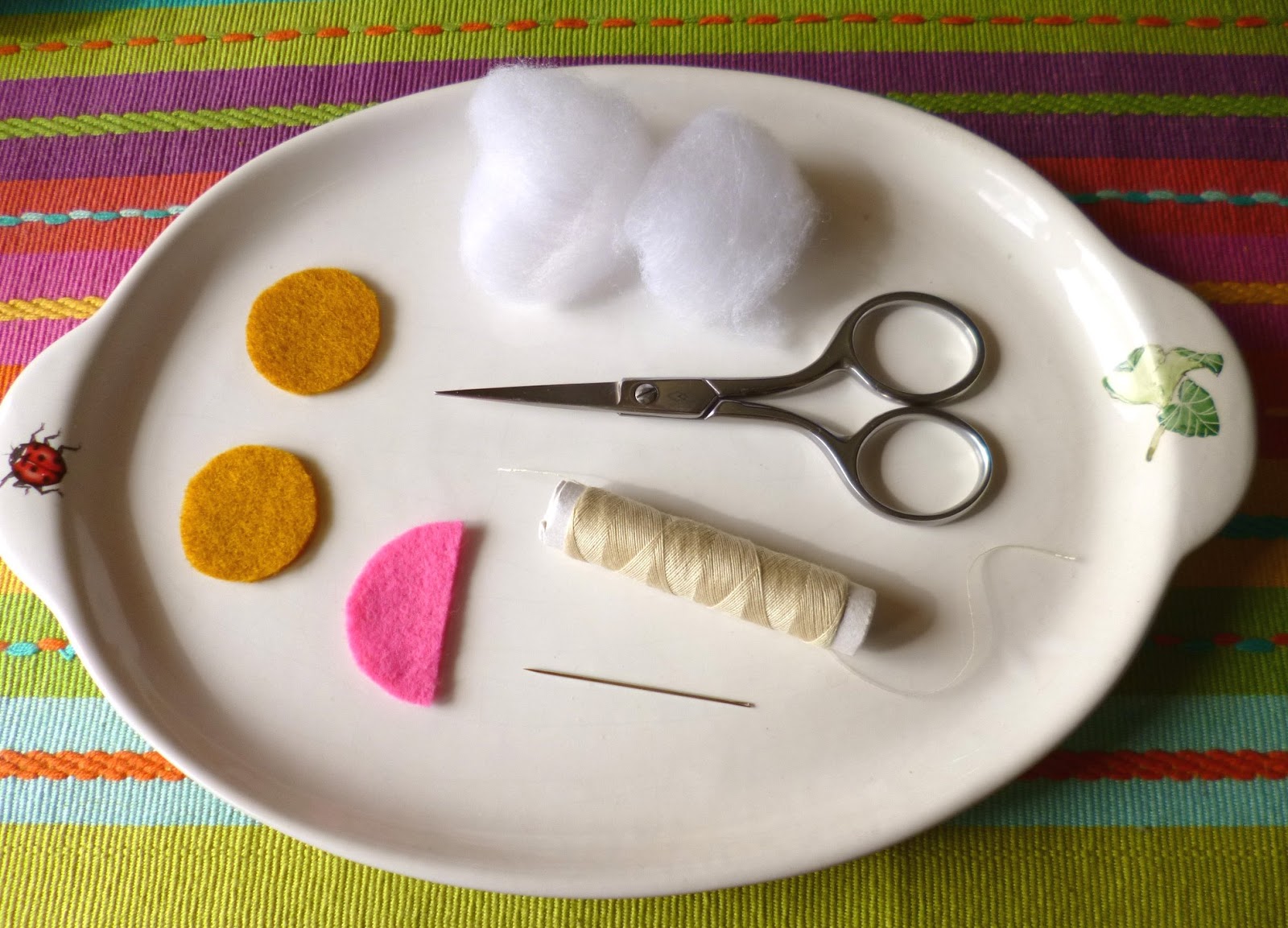 my felt friends Tutorial Iced gems