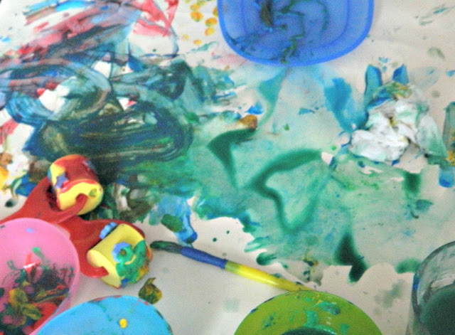 Toddler Painting Creative Messy Play