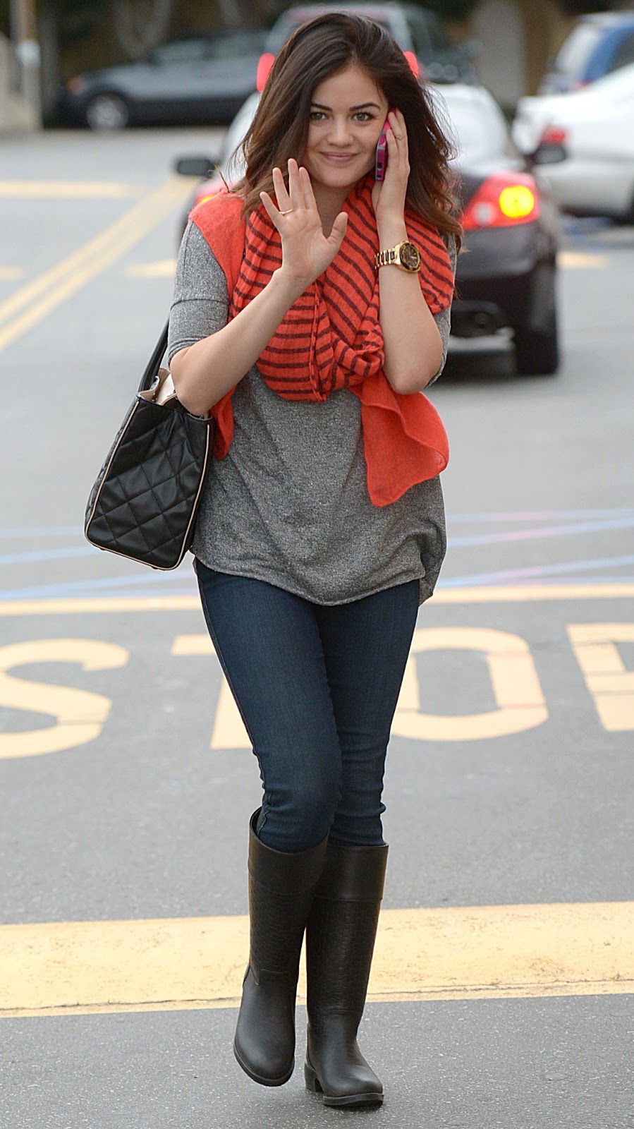 Never Be Afraid I Celebrity Inspiration + Fashion: Lucy Hale's Street Style