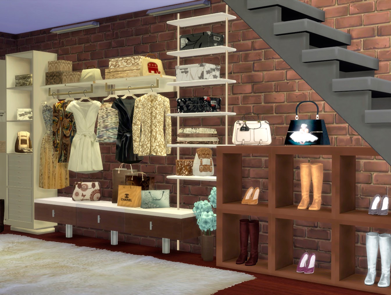Sims 4. My Fashion Space. Part 3.