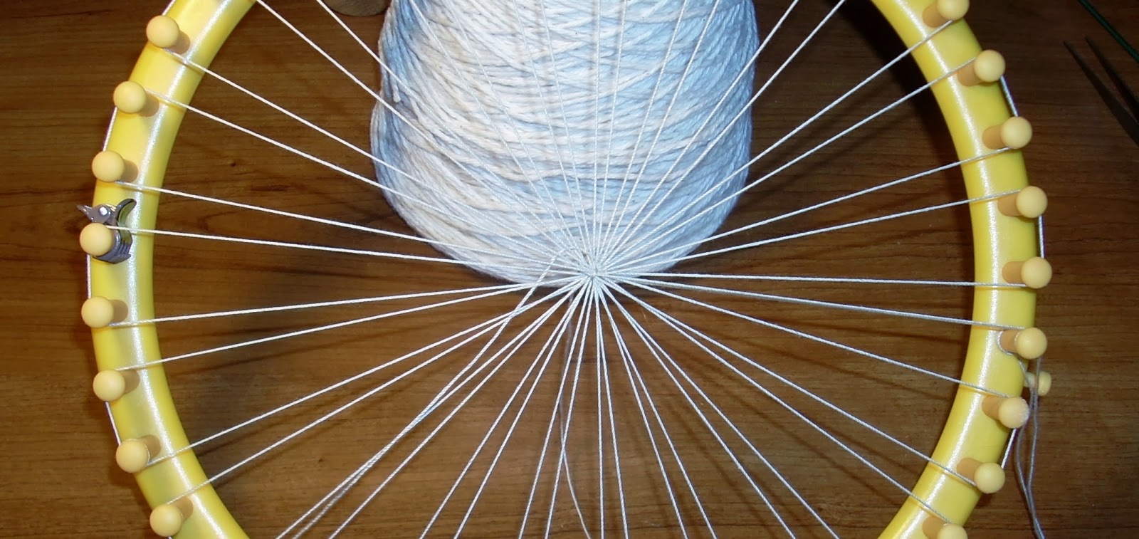 HeartSong Studio Needle Weaving on a Circular Loom