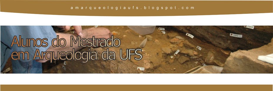 Alunos de Mestrado em Arqueologia da UFS