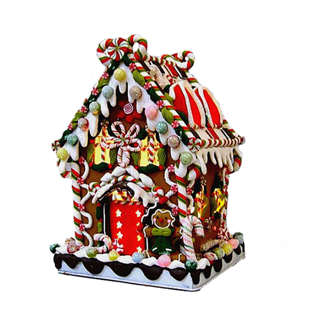 Gingerbread house decorating ideas Faux Gingerbread Houses