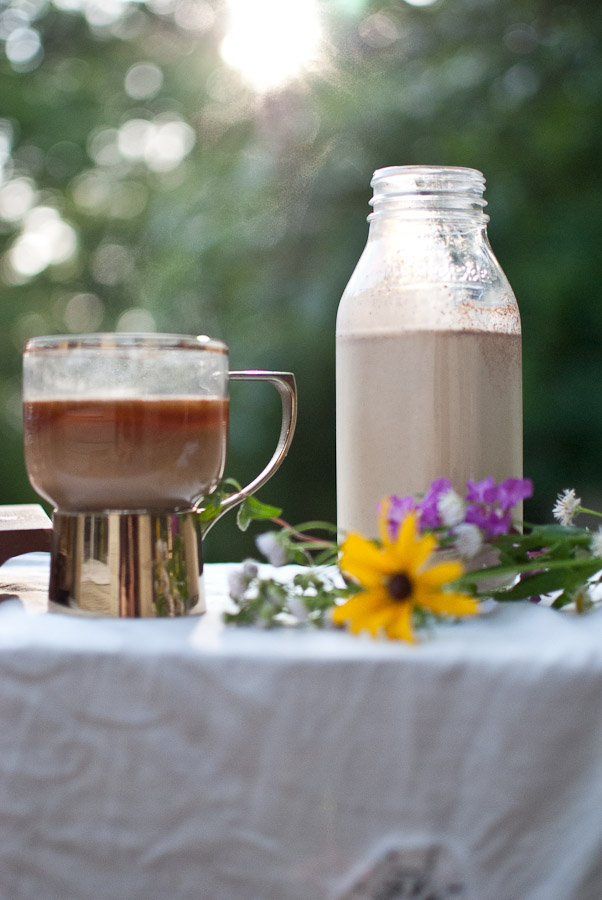 My Trash and Treasure homemade coffee creamer