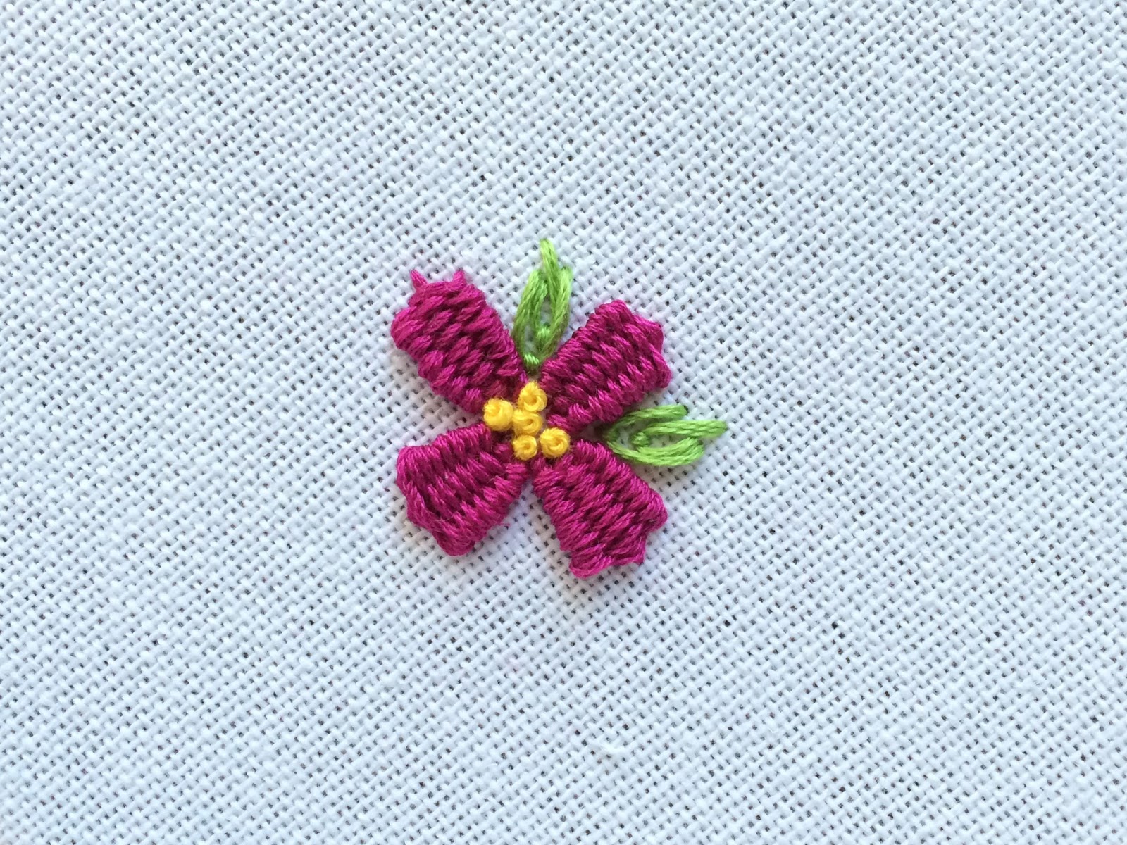 woven trellis stitch