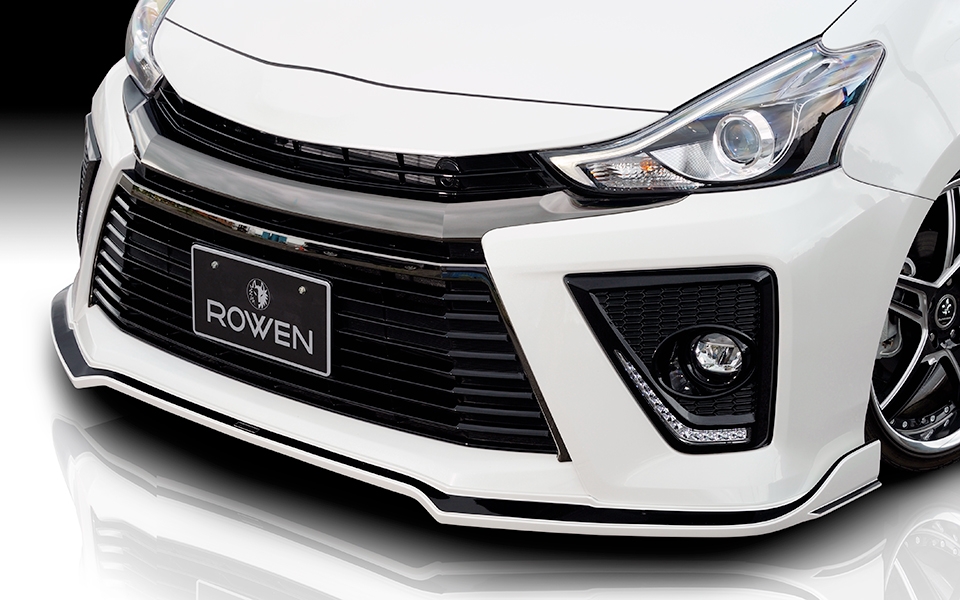 TOYOTA PRIUS α G's BodyKit & Exhaust System by Rowen Japan.