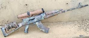 Al-Qadissiya Tabuk Designated Marksman sniper rifle