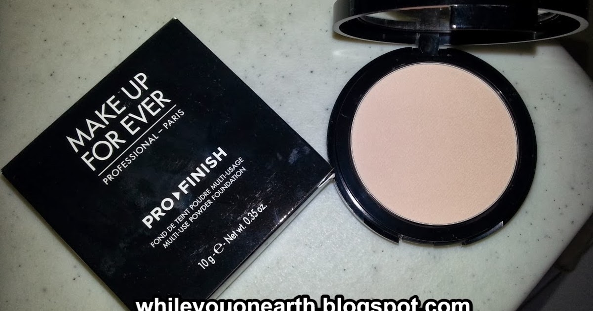 While you on earth.. Make Up For Ever Pro Finish MultiUse Powder