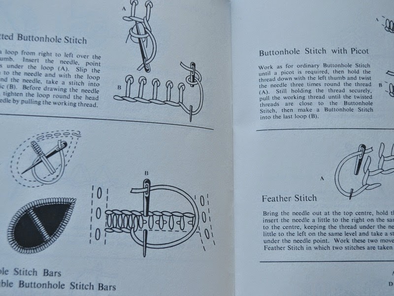 Follow the White Bunny Embroidery Books from the Past