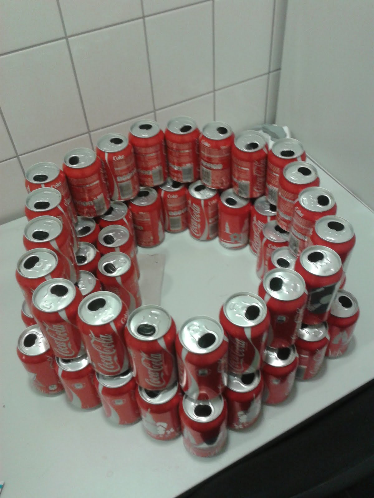 Oh look! A soda can Christmas tree