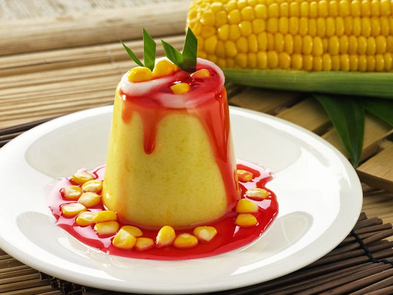 Resep Cara Membuat Puding Jagung